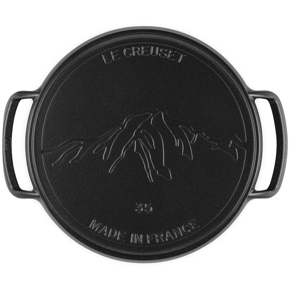 35 cm - Le Creuset BBQ Outdoor Tegllia Pizza In Ghisa