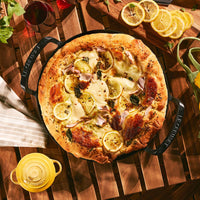 35 cm - Le Creuset BBQ Outdoor Tegllia Pizza In Ghisa