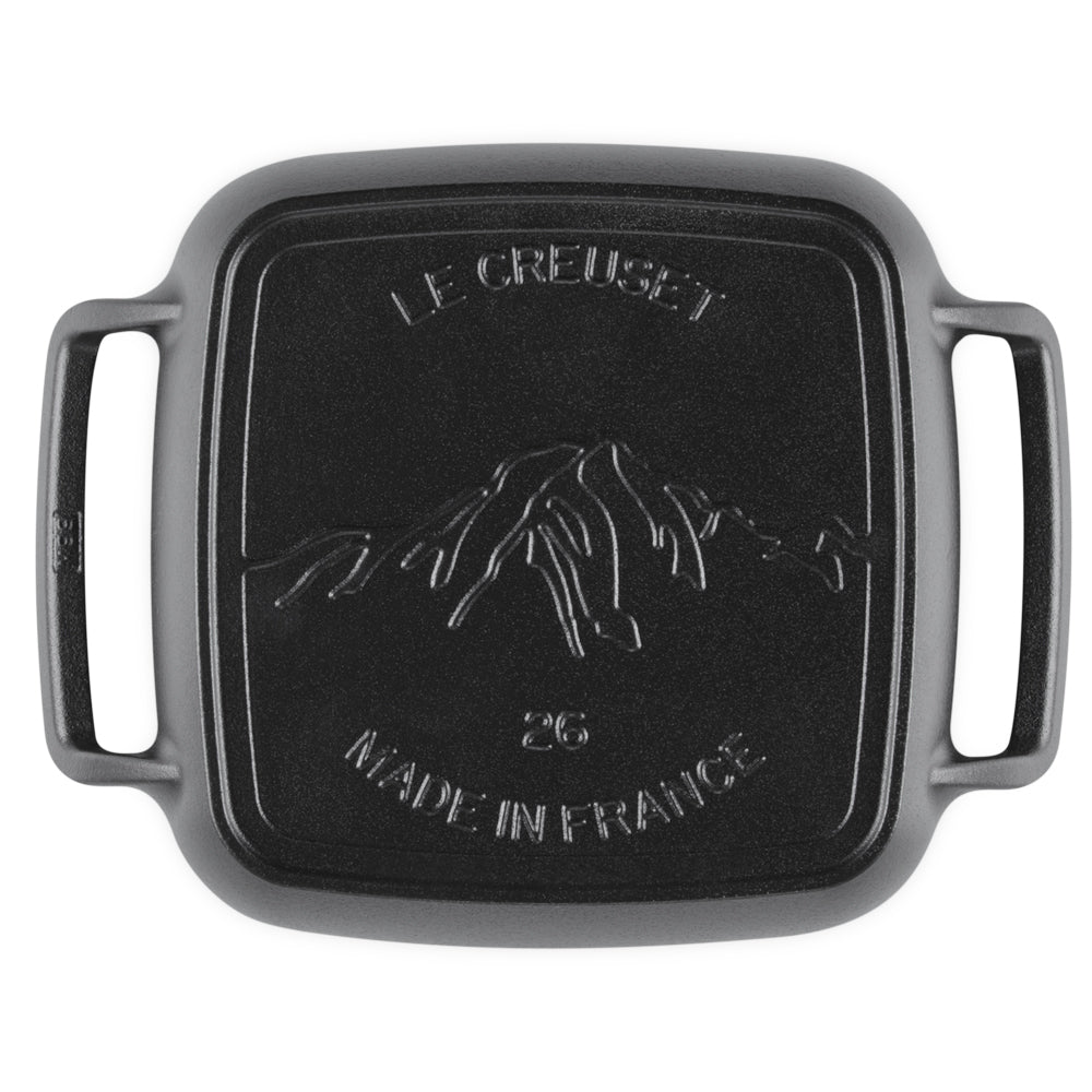 26x26 cm - Le Creuset BBQ Outdoor Grill Quadrato In Ghisa
