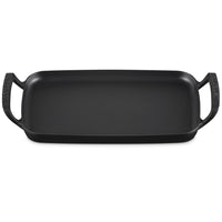 40x26 cm - Le Creuset BBQ Outdoor Piastra Rettangolare Liscia In Ghisa