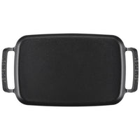 40x26 cm - Le Creuset BBQ Outdoor Piastra Rettangolare Liscia In Ghisa