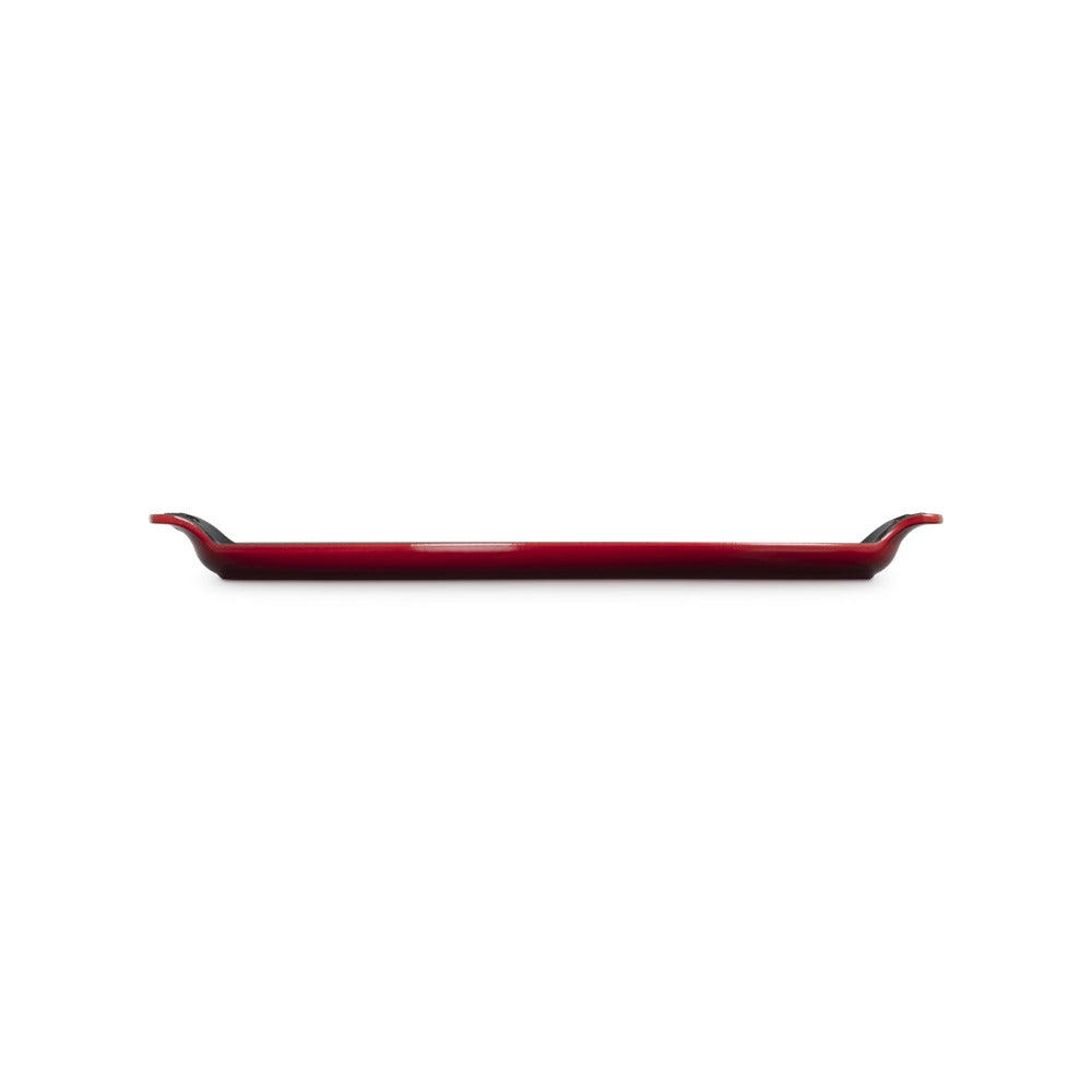 47x25cm - Le Creuset Tradition Grill Rettangolare Extralarge In Ghisa Vetrificata