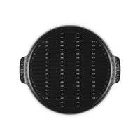 47x25cm - Le Creuset Tradition Grill Rettangolare Extralarge In Ghisa Vetrificata