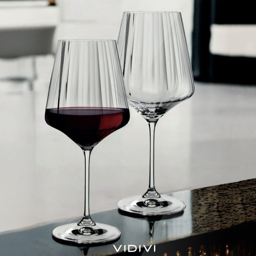 53 cl - Vidivi Synergia Calice Degustazione Perlage Ottico In Vetro Set 6 Pz
