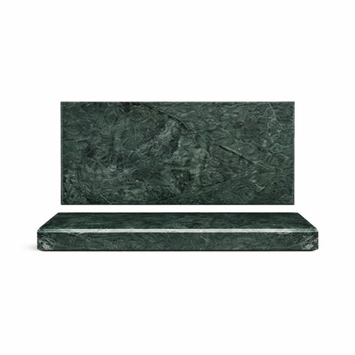 25x9 cm - Essentia Marble Piatto Presentazione Rettangolare In Marmo