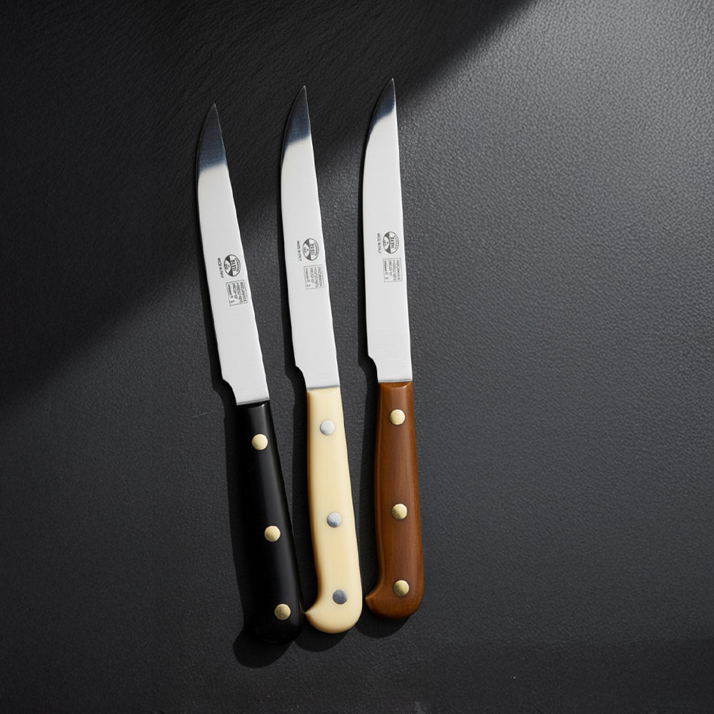 12 cm - Coltellerie Berti Duemiladodici Coltello Tavola Forgiato In Acciaio Inox Set 6 Pz