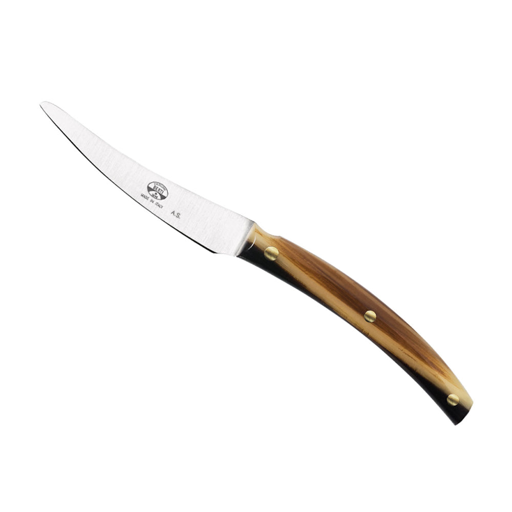 10.6 cm - Coltellerie Berti Convivio Nuovo Coltello Bistecca Forgiato In Acciaio Inox Set 6 Pz