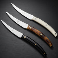 10.6 cm - Coltellerie Berti Convivio Nuovo Coltello Bistecca Forgiato In Acciaio Inox Set 6 Pz