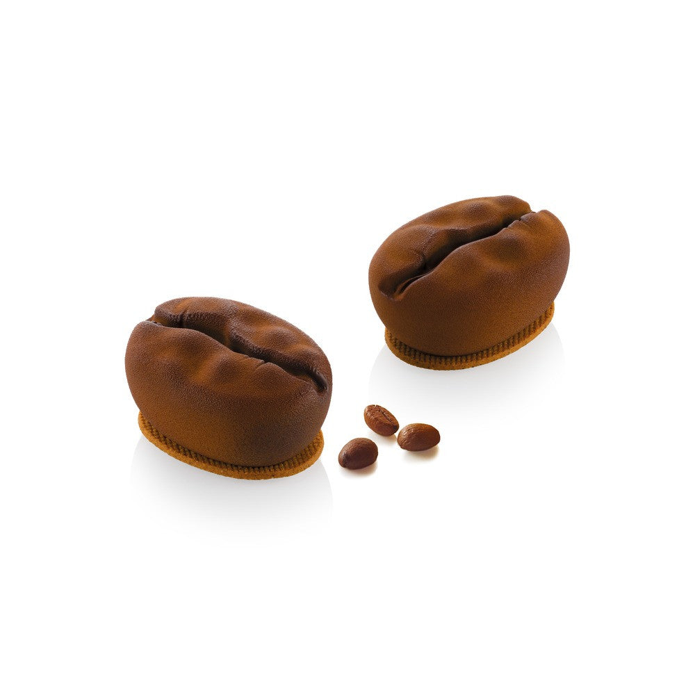 8 Forme - Silikomart Caffè 110 Stampo Dolci Frutta Realistica In Silicone Cutter Incluso