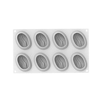 8 Forme - Silikomart Caffè 110 Stampo Dolci Frutta Realistica In Silicone Cutter Incluso