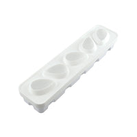 5 Forme - Silikomart Fragola 120 Stampo Dolci Frutta Realistica In Silicone Cutter Incluso