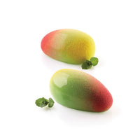 6 Forme - Silikomart Mango 130 Stampo Dolci Frutta Realistica In Silicone Cutter Incluso