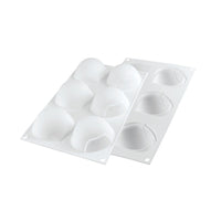 6 Forme - Silikomart Marron Glacè 110 Stampo Dolci Frutta Realistica In Silicone Cutter Incluso