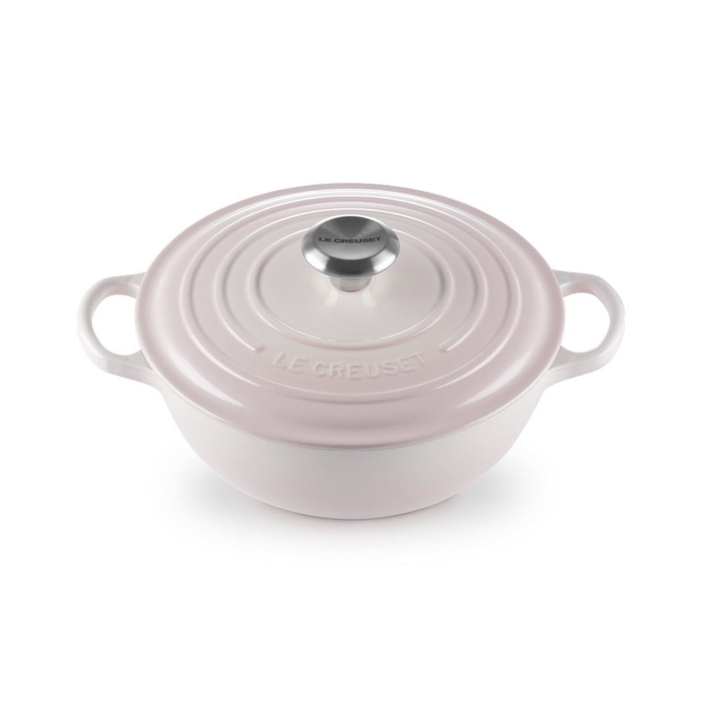 24 cm - Le Creuset Evolution Marmitta Casseruola Rotonda In Ghisa Vetrificata