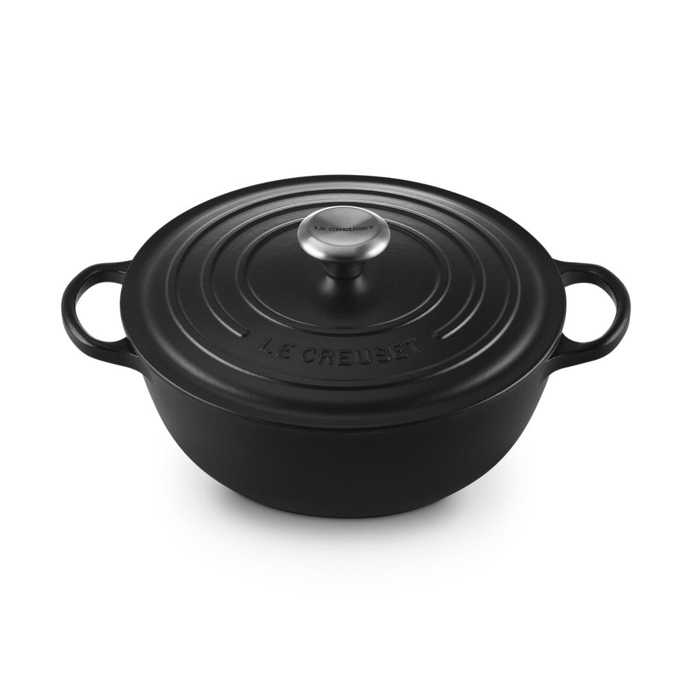 26 cm - Le Creuset Evolution Marmitta Casseruola Rotonda In Ghisa Vetrificata