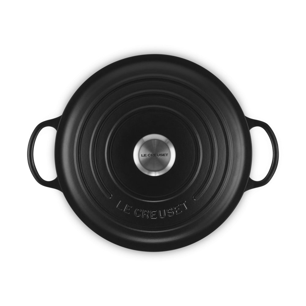 26 cm - Le Creuset Evolution Marmitta Casseruola Rotonda In Ghisa Vetrificata