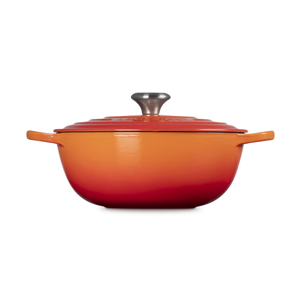 26 cm - Le Creuset Evolution Marmitta Casseruola Rotonda In Ghisa Vetrificata