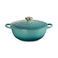 26 cm - Le Creuset Evolution Marmitta Casseruola Rotonda In Ghisa Vetrificata