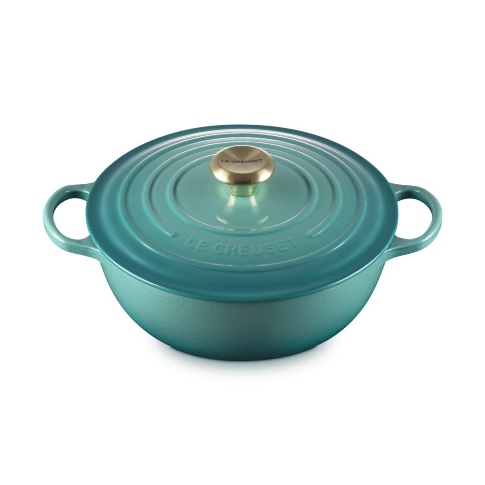 26 cm - Le Creuset Evolution Marmitta Casseruola Rotonda In Ghisa Vetrificata