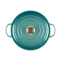 26 cm - Le Creuset Evolution Marmitta Casseruola Rotonda In Ghisa Vetrificata