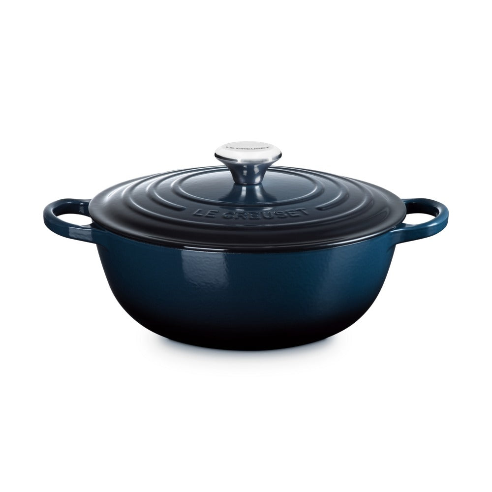 26 cm - Le Creuset Evolution Marmitta Casseruola Rotonda In Ghisa Vetrificata