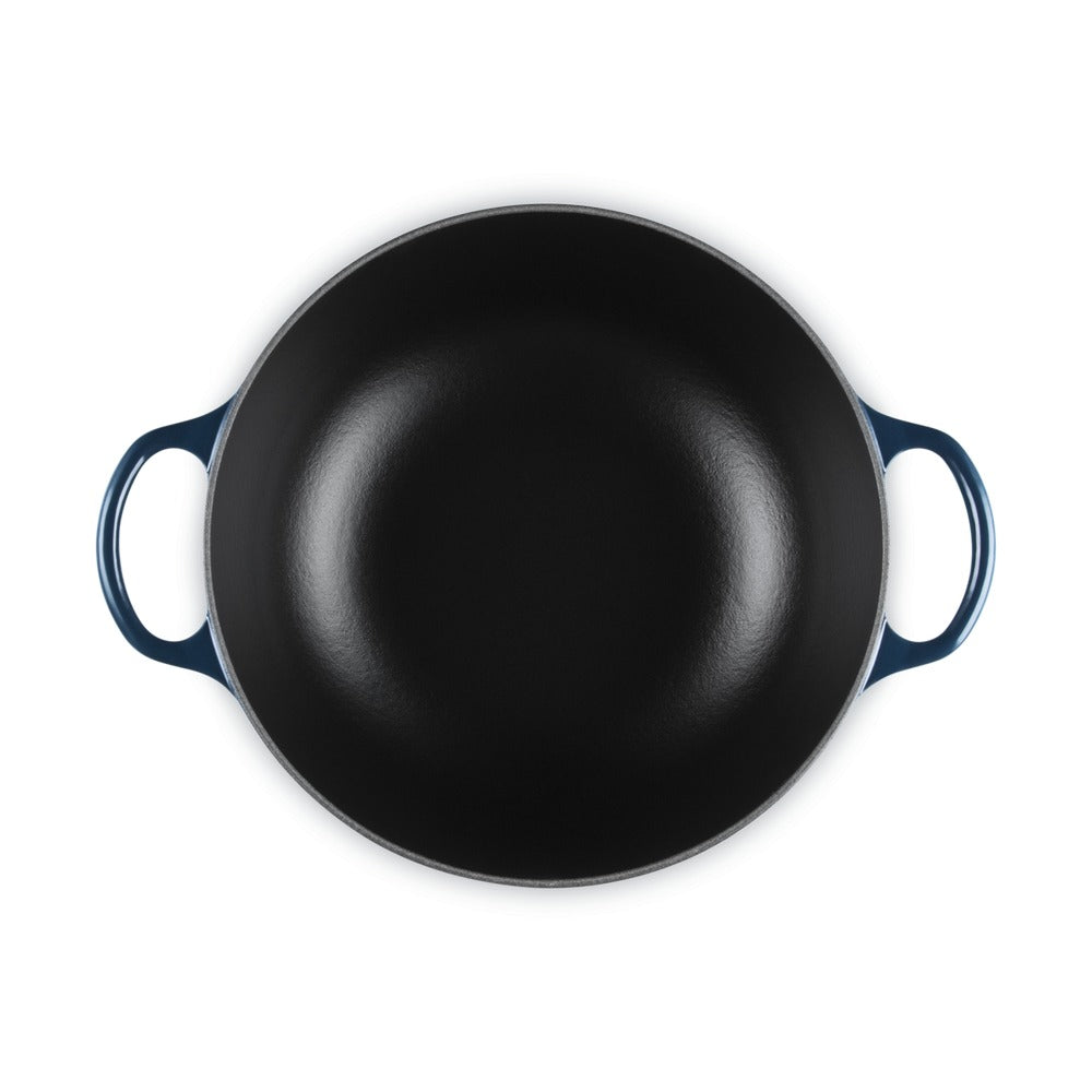 26 cm - Le Creuset Evolution Marmitta Casseruola Rotonda In Ghisa Vetrificata