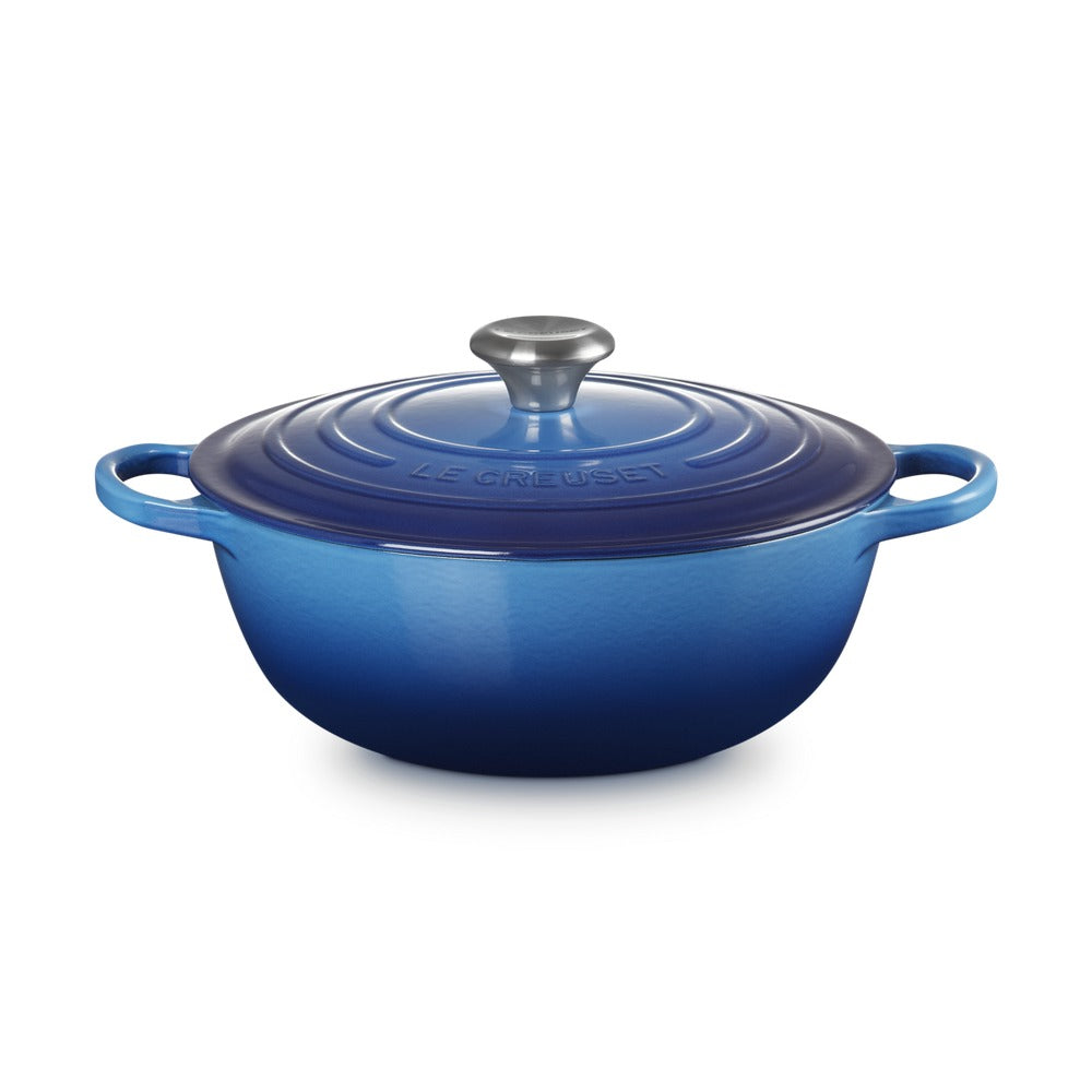 26 cm - Le Creuset Evolution Marmitta Casseruola Rotonda In Ghisa Vetrificata