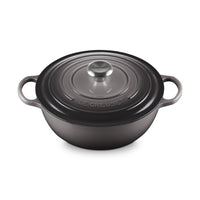 26 cm - Le Creuset Evolution Marmitta Casseruola Rotonda In Ghisa Vetrificata