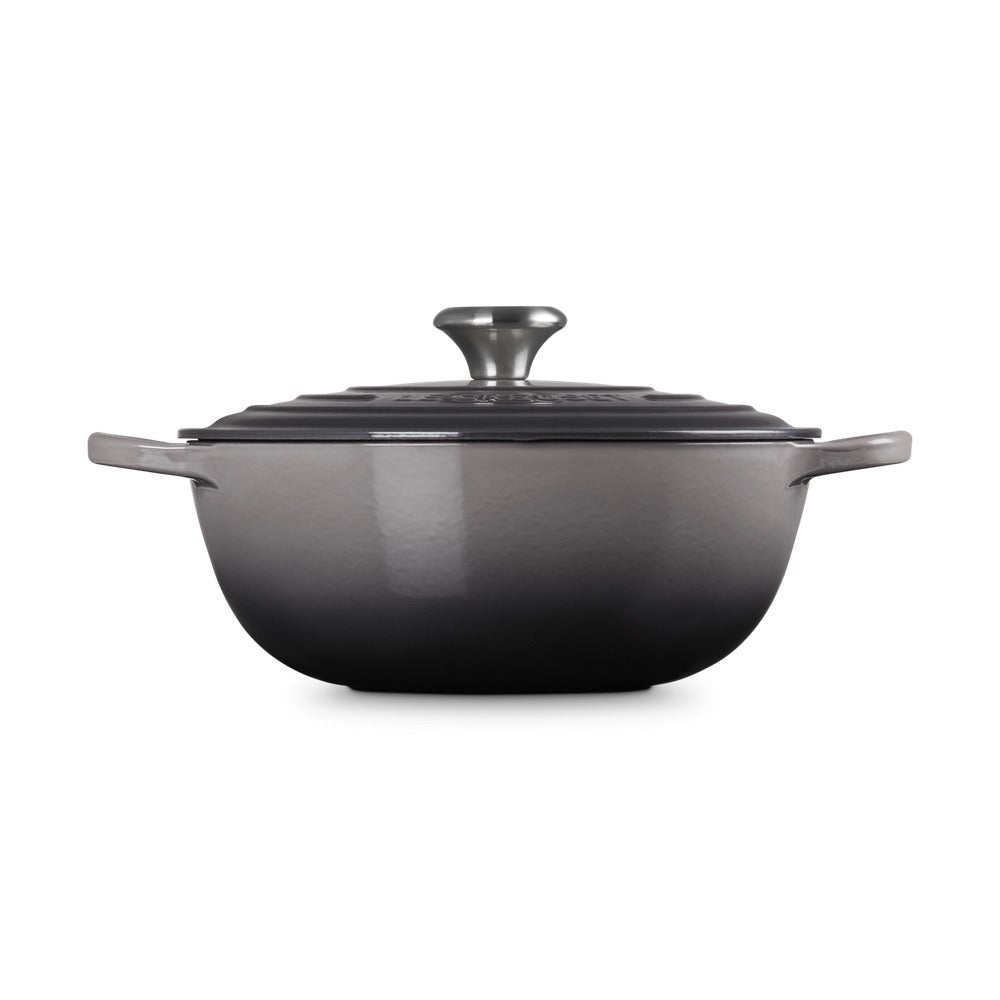 26 cm - Le Creuset Evolution Marmitta Casseruola Rotonda In Ghisa Vetrificata