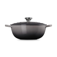 26 cm - Le Creuset Evolution Marmitta Casseruola Rotonda In Ghisa Vetrificata