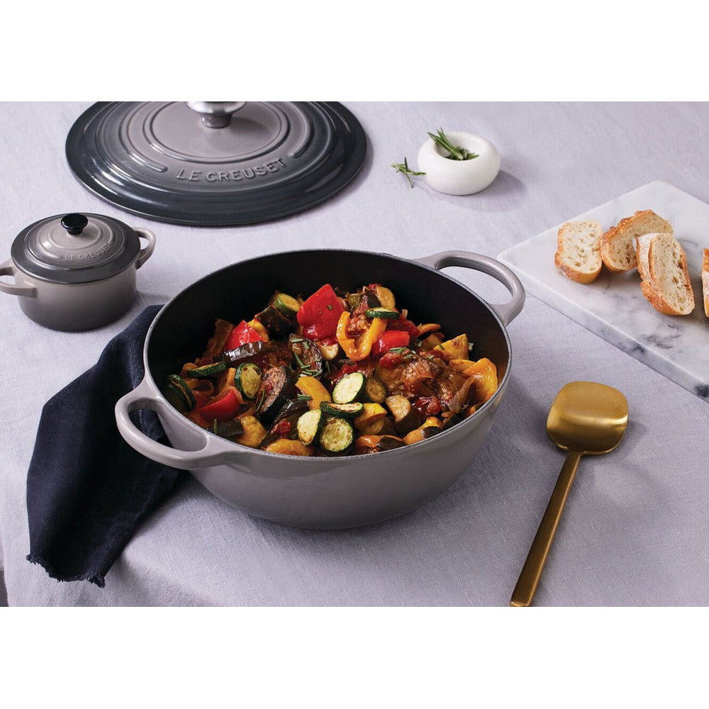 26 cm - Le Creuset Evolution Marmitta Casseruola Rotonda In Ghisa Vetrificata
