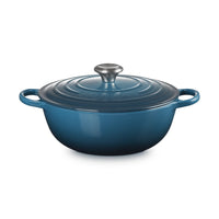 26 cm - Le Creuset Evolution Marmitta Casseruola Rotonda In Ghisa Vetrificata