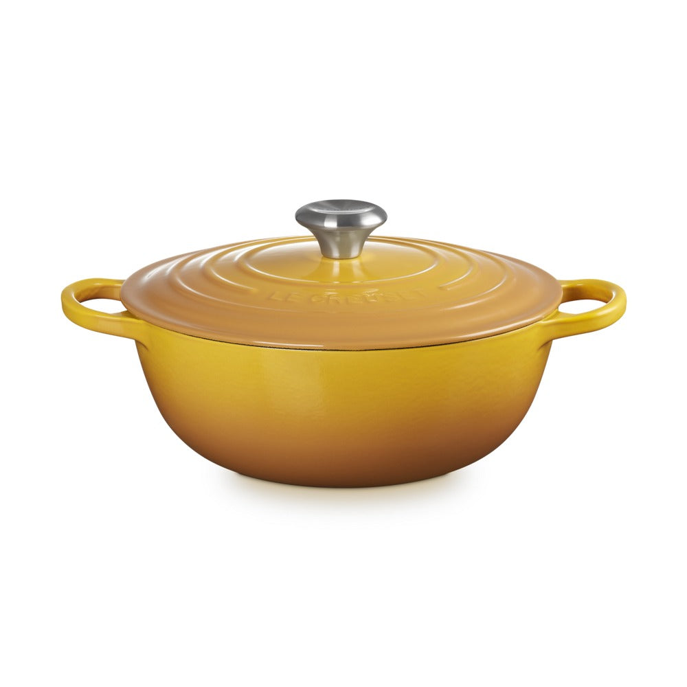 26 cm - Le Creuset Evolution Marmitta Casseruola Rotonda In Ghisa Vetrificata