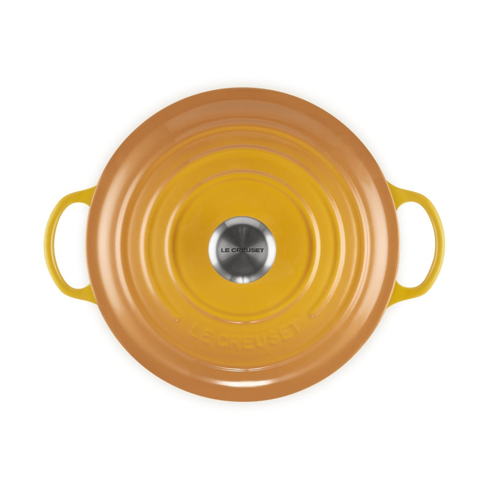 26 cm - Le Creuset Evolution Marmitta Casseruola Rotonda In Ghisa Vetrificata