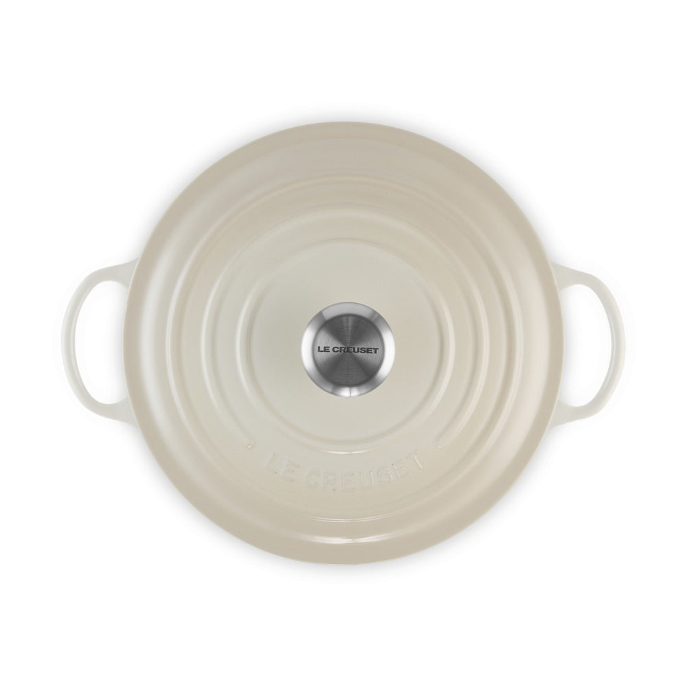 26 cm - Le Creuset Evolution Marmitta Casseruola Rotonda In Ghisa Vetrificata