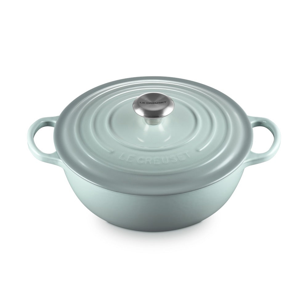 26 cm - Le Creuset Evolution Marmitta Casseruola Rotonda In Ghisa Vetrificata