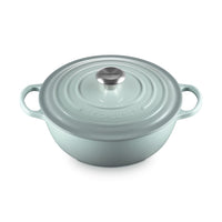 26 cm - Le Creuset Evolution Marmitta Casseruola Rotonda In Ghisa Vetrificata