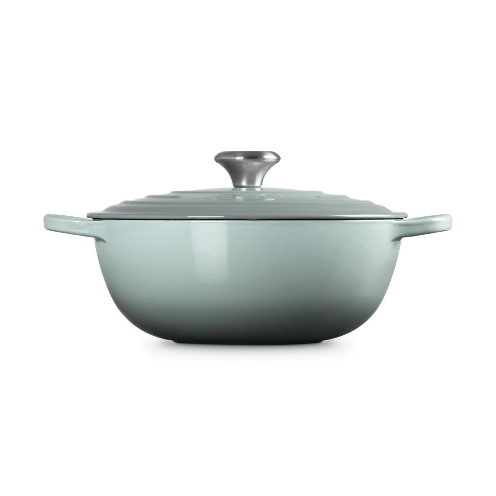 26 cm - Le Creuset Evolution Marmitta Casseruola Rotonda In Ghisa Vetrificata