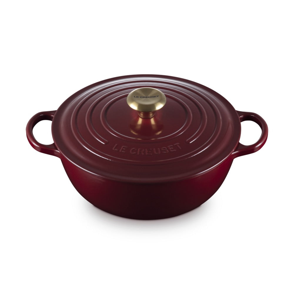 26 cm - Le Creuset Evolution Marmitta Casseruola Rotonda In Ghisa Vetrificata
