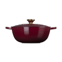 26 cm - Le Creuset Evolution Marmitta Casseruola Rotonda In Ghisa Vetrificata