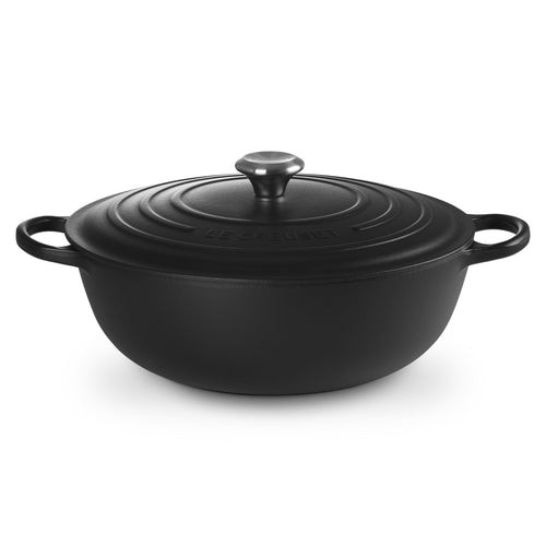 32 cm - Le Creuset Evolution Marmitta Casseruola Rotonda In Ghisa Vetrificata
