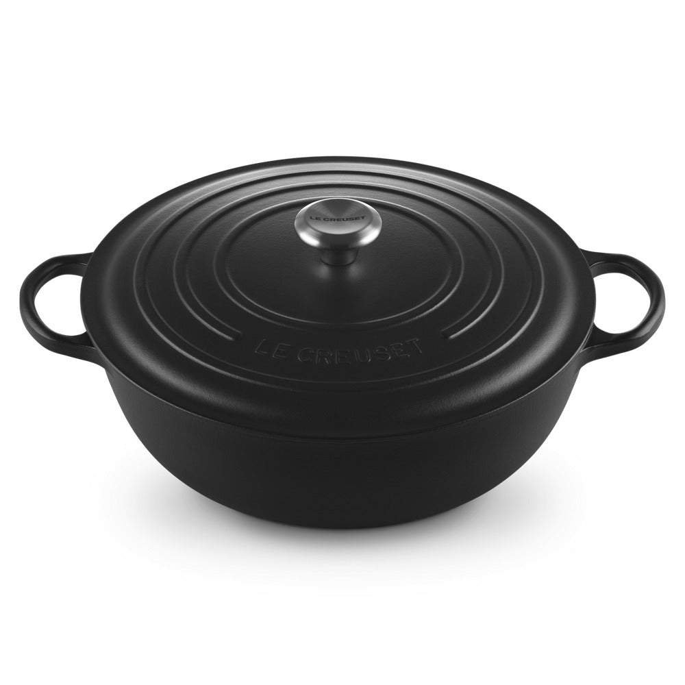 32 cm - Le Creuset Evolution Marmitta Casseruola Rotonda In Ghisa Vetrificata