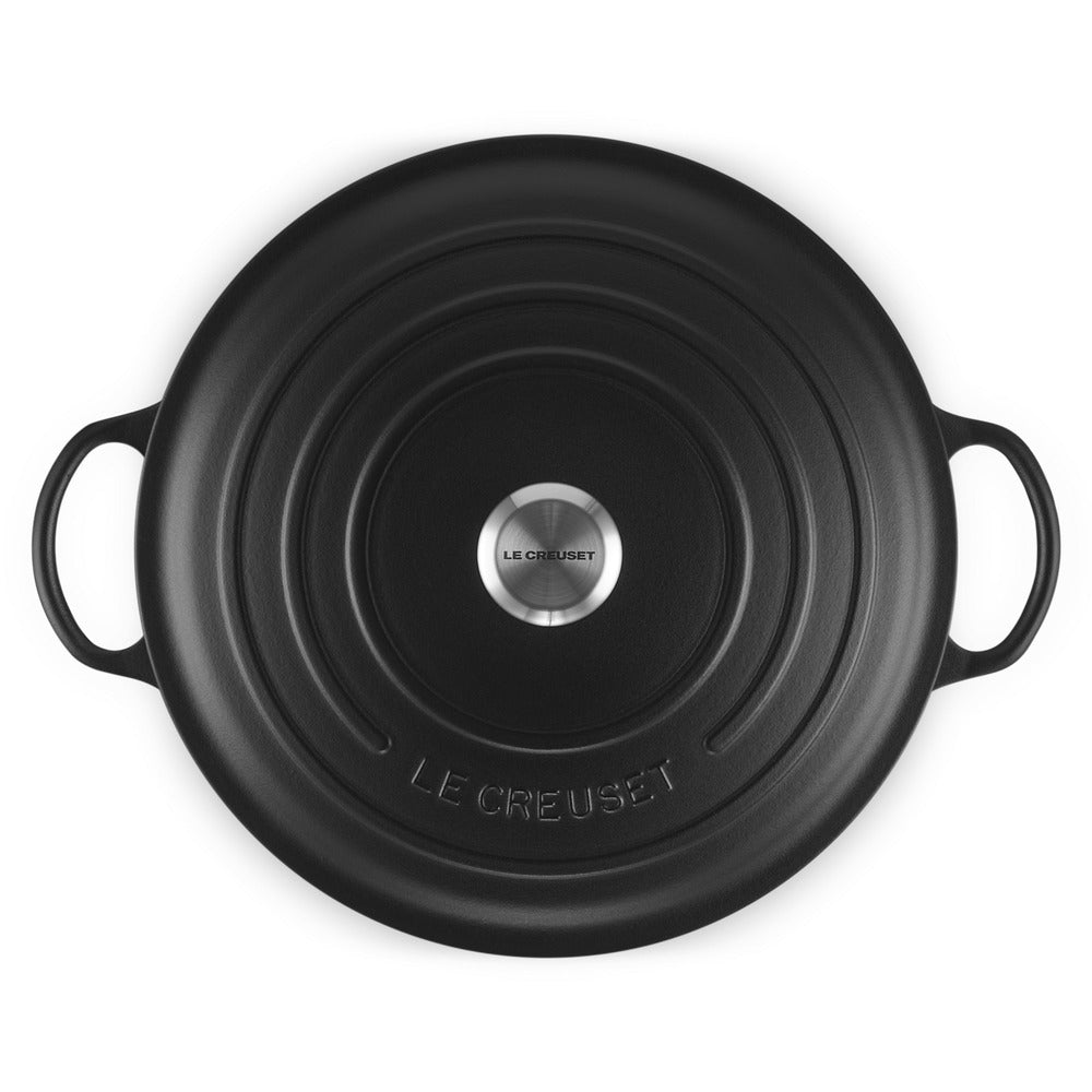 32 cm - Le Creuset Evolution Marmitta Casseruola Rotonda In Ghisa Vetrificata