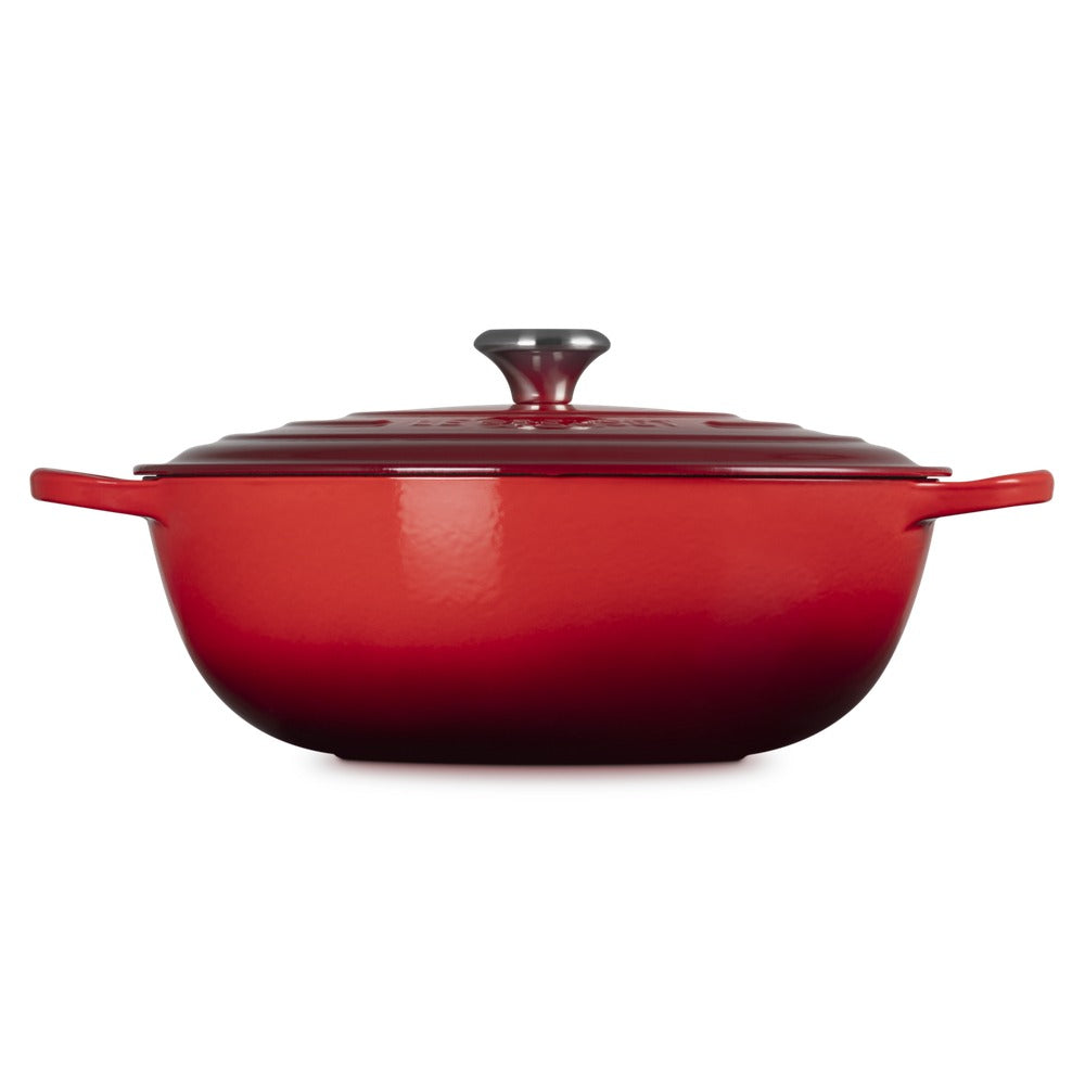 32 cm - Le Creuset Evolution Marmitta Casseruola Rotonda In Ghisa Vetrificata