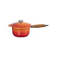 18 cm - Cast Iron Saute Pan With Long Handle