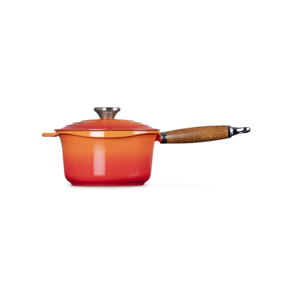 18 cm - Cast Iron Saute Pan With Long Handle