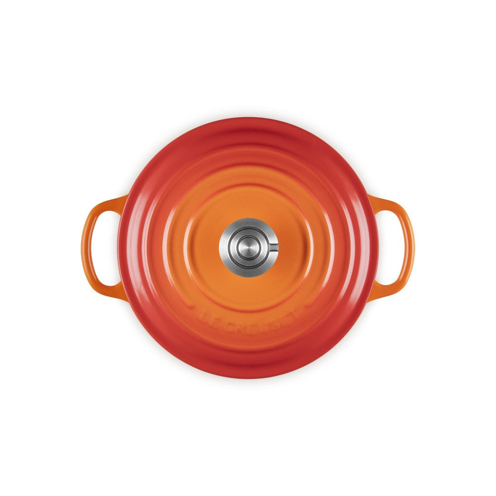 20 cm le creuset cocotte evolution casseruola rotonda in ghisa