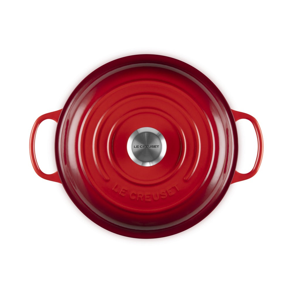 26 cm - Le Creuset Evolution Tegame Basso Rotondo In Ghisa Vetrificata