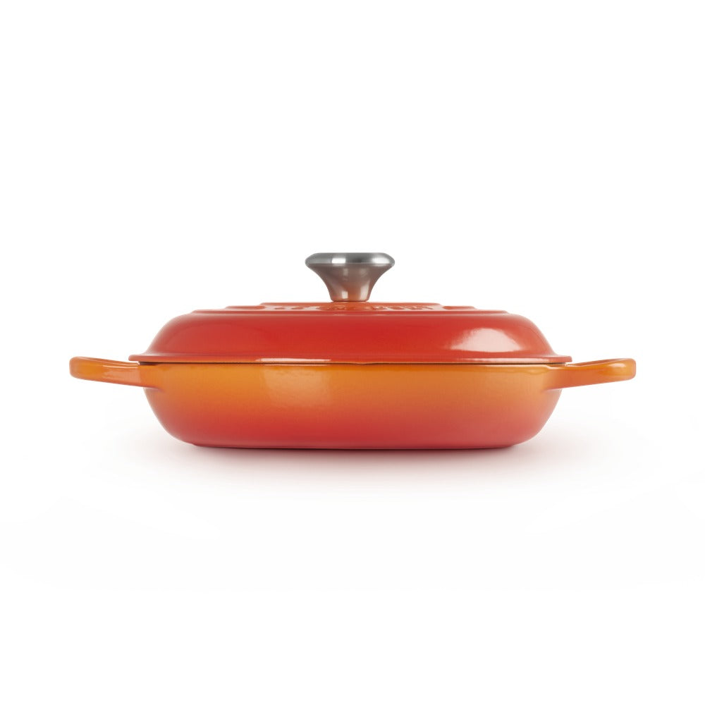26 cm - Le Creuset Evolution Tegame Basso Rotondo In Ghisa Vetrificata