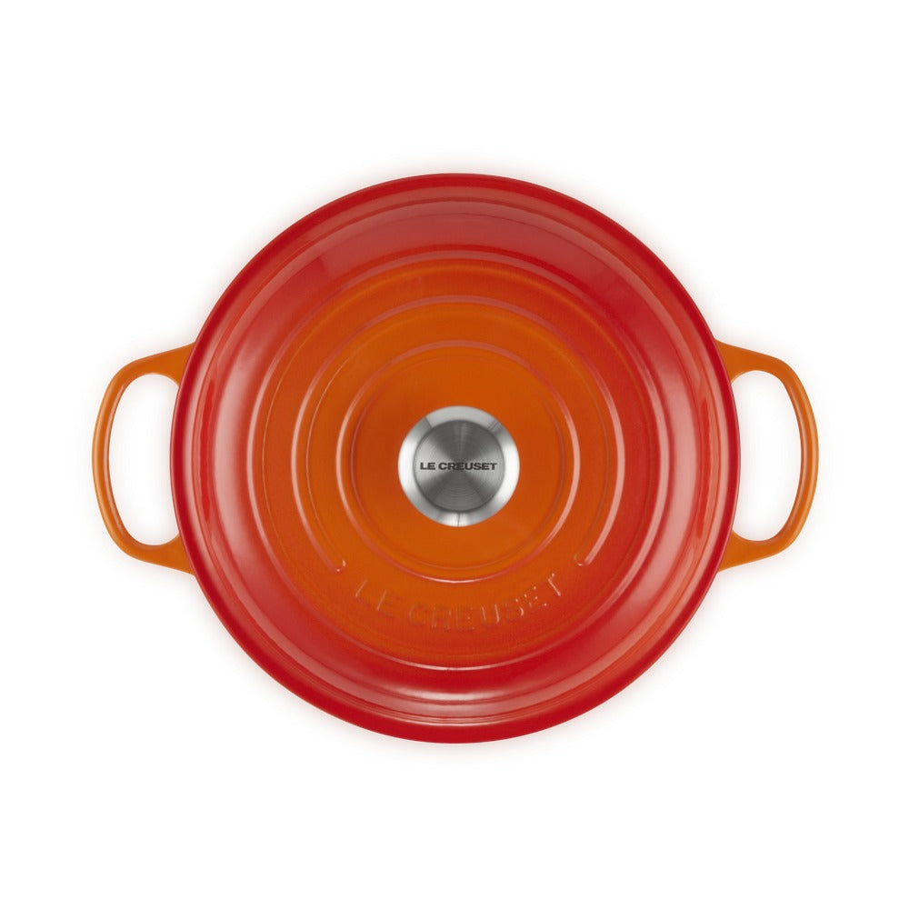 26 cm - Le Creuset Evolution Tegame Basso Rotondo In Ghisa Vetrificata